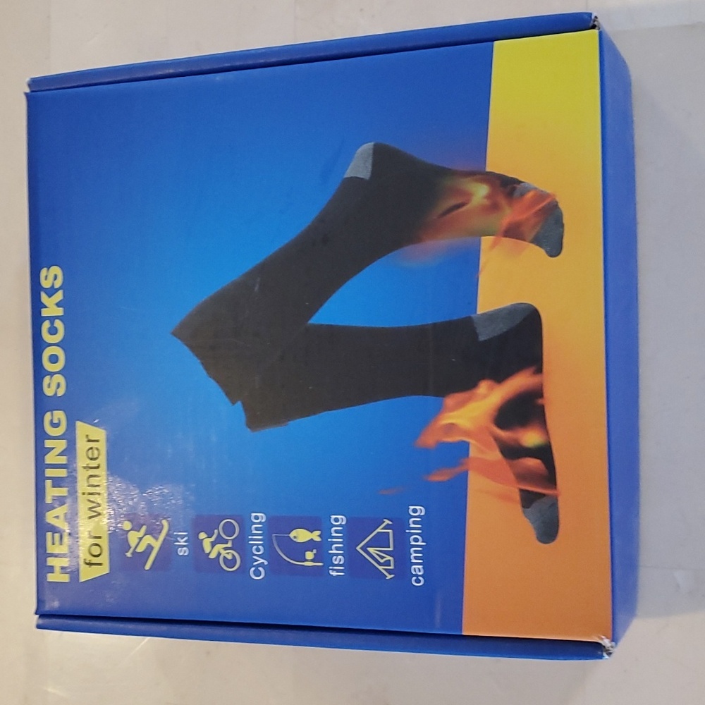 Heated Socks - rechargable battery powered